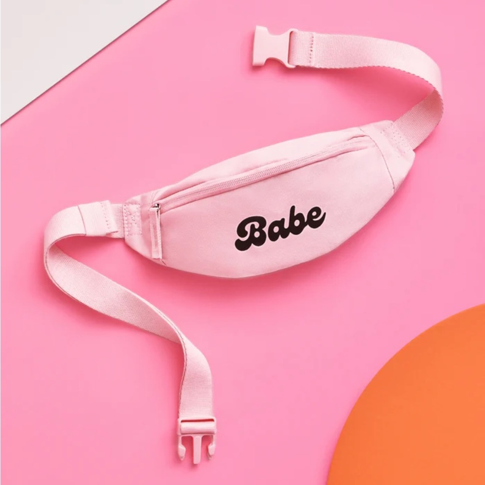 SET OF 4 “Babe” Fannypacks